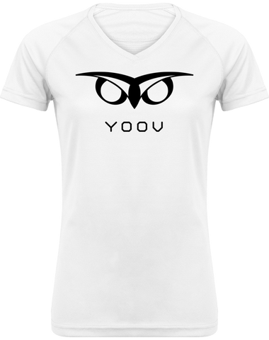 T-shirt YOOV® "Trail" blanc