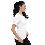 T-shirt YOOV® "Gold" blanc