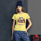 T-shirt YOOV® "Grafik" jaune