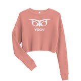 Sweat-Shirt Crop-Top YOOV® rose